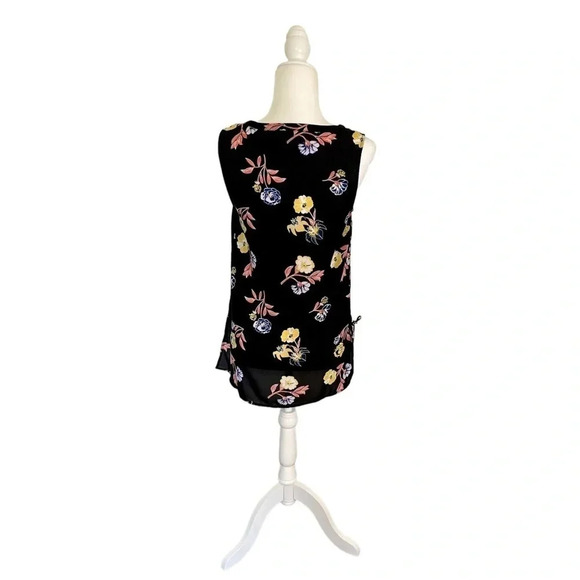 ModCloth Floral Simple Decision Sleeveless Tunic Top - Picture 7 of 7